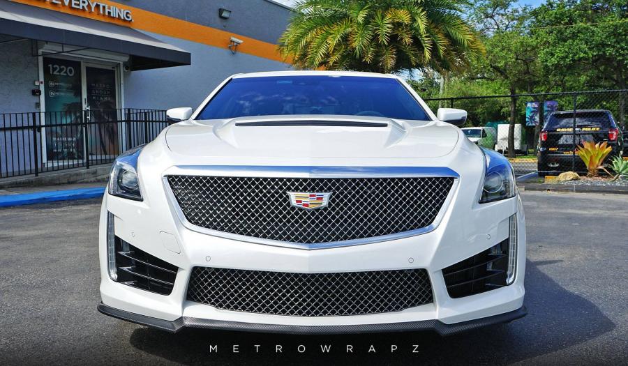  Cadillac CTS Carbon Fiber Accents by MetroWrapz 2016 года  (фото 2 из 6)